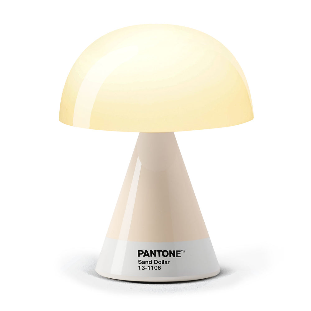 Table Lamps: Lexon GIFT Set PANTONE - Includes Mino+ Mini Speaker, Flip Classic Clock, Mina M Lamp, Thykho 3  Speaker - Sand