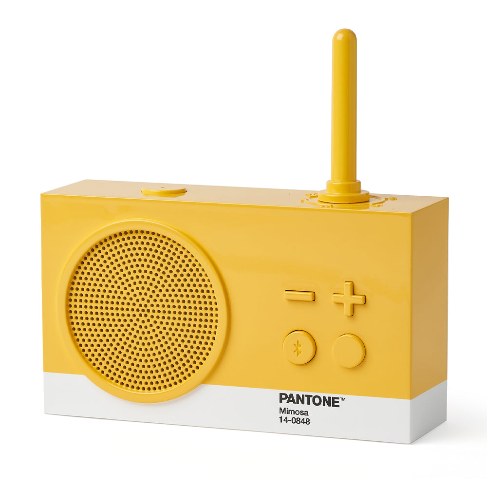 Table Lamps: Lexon GIFT Set PANTONE - Includes Mino+ Mini Speaker, Flip Classic Clock, Mina M Lamp, Thykho 3  Speaker - Yellow