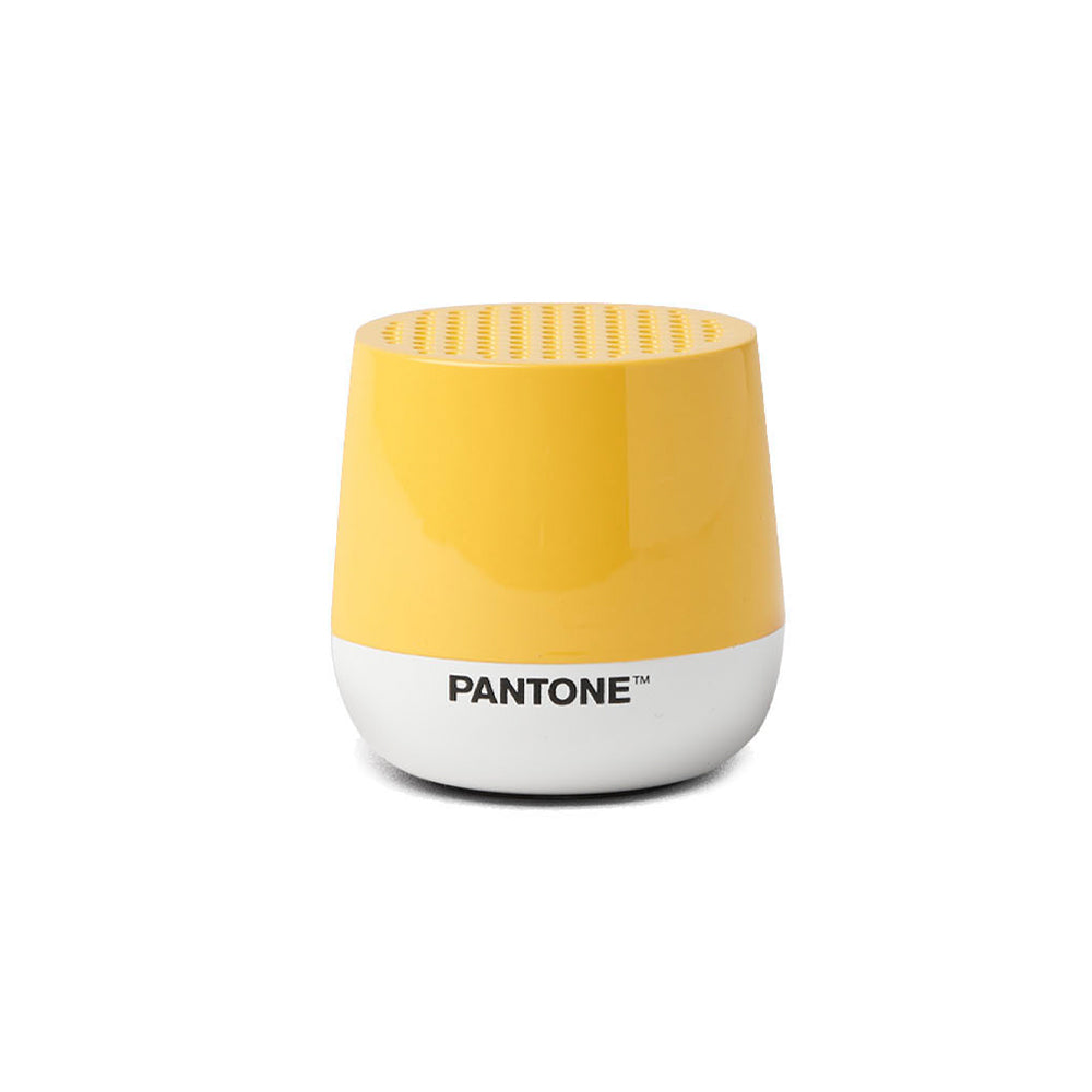 Table Lamps: Lexon GIFT Set PANTONE - Includes Mino+ Mini Speaker, Flip Classic Clock, Mina M Lamp, Thykho 3  Speaker - Yellow