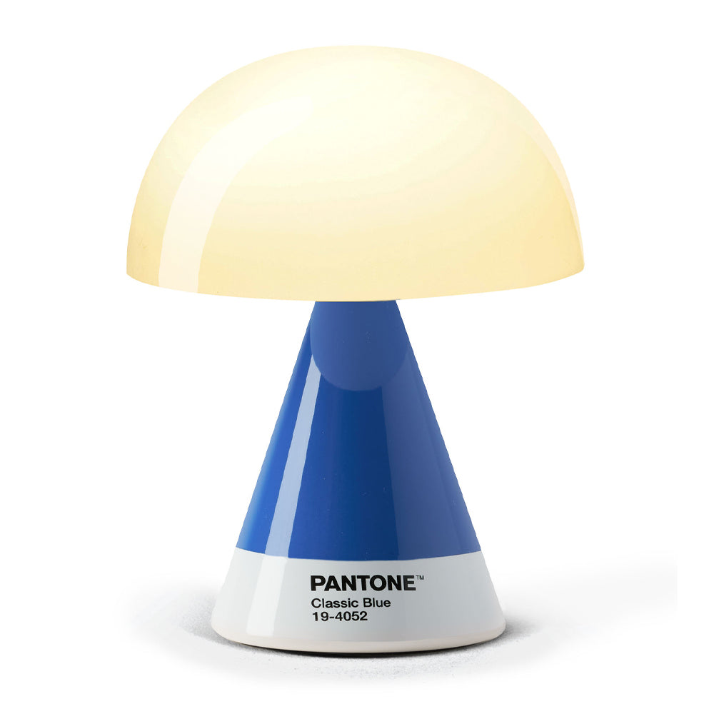 Table Lamps: Lexon Mina M Medium Portable Led Lamp PANTONE - Classic Blue