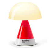 Table Lamps: Lexon Mina M Medium Portable Led Lamp PANTONE -2035 Red