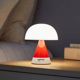 Table Lamps: Lexon Mina M Medium Portable Led Lamp PANTONE -2035 Red