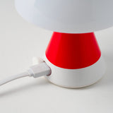 Table Lamps: Lexon Mina M Medium Portable Led Lamp PANTONE -2035 Red