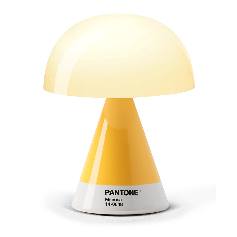 Table Lamps: Lexon Mina M Medium Portable Led Lamp PANTONE -Yellow