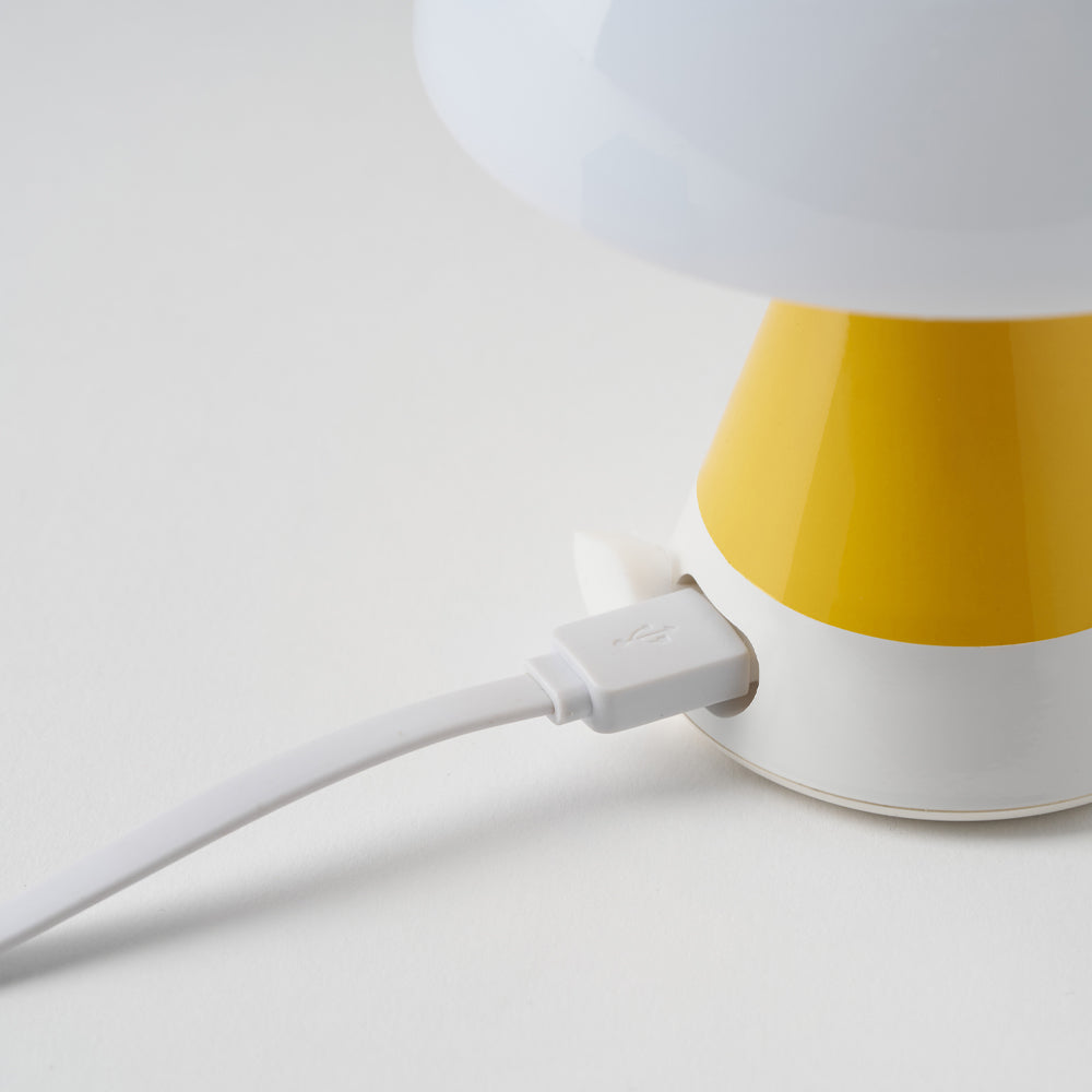 Table Lamps: Lexon Mina M Medium Portable Led Lamp PANTONE -Yellow