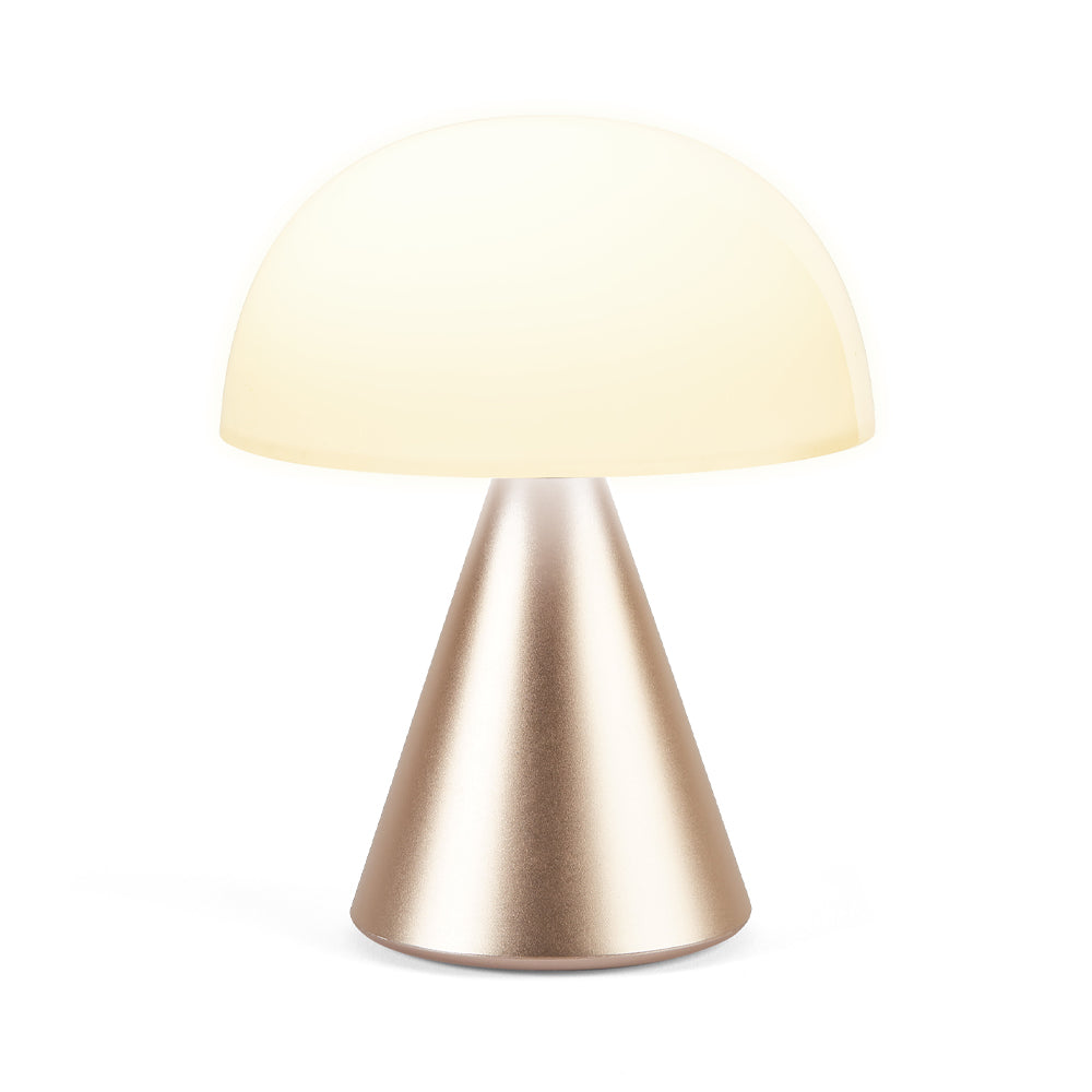 Table Lamps: Lexon Mina L Large Portable Led Lamp - Gold