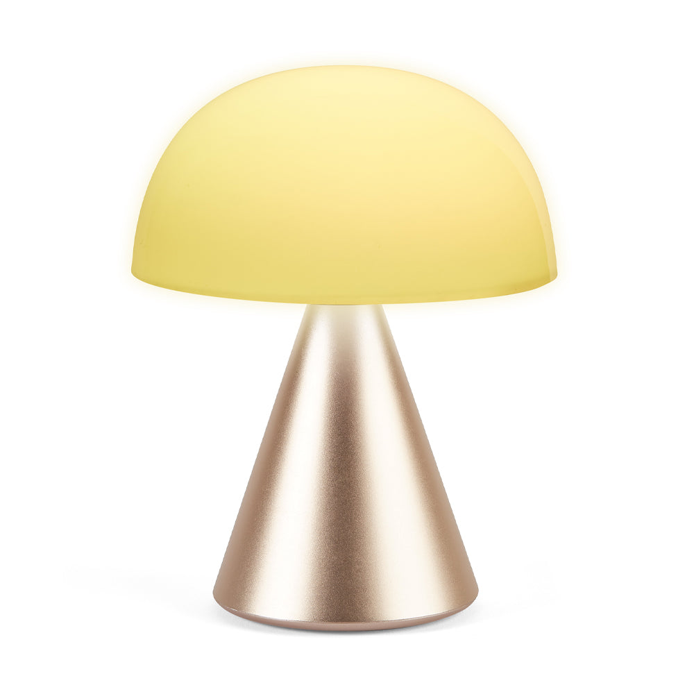 Table Lamps: Lexon Mina L Large Portable Led Lamp - Gold