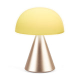 Table Lamps: Lexon Mina L Large Portable Led Lamp - Gold