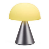 Table Lamps: Lexon Mina L Large Portable Led Lamp - Gunmetal