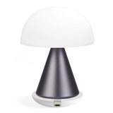 Table Lamps: Lexon Mina L Large Portable Led Lamp - Gunmetal