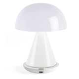 Table Lamps: Lexon Mina L Large Portable Led Lamp - White