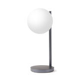 Table Lamps: Lexon Bubble Desk Lamp With Built-In Wireless Charger - Gunmetal