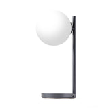 Table Lamps: Lexon Bubble Desk Lamp With Built-In Wireless Charger - Gunmetal
