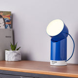 Table Lamps: Lexon Orbe Portable Led Lamp With Moving Head PANTONE - Classic Blue