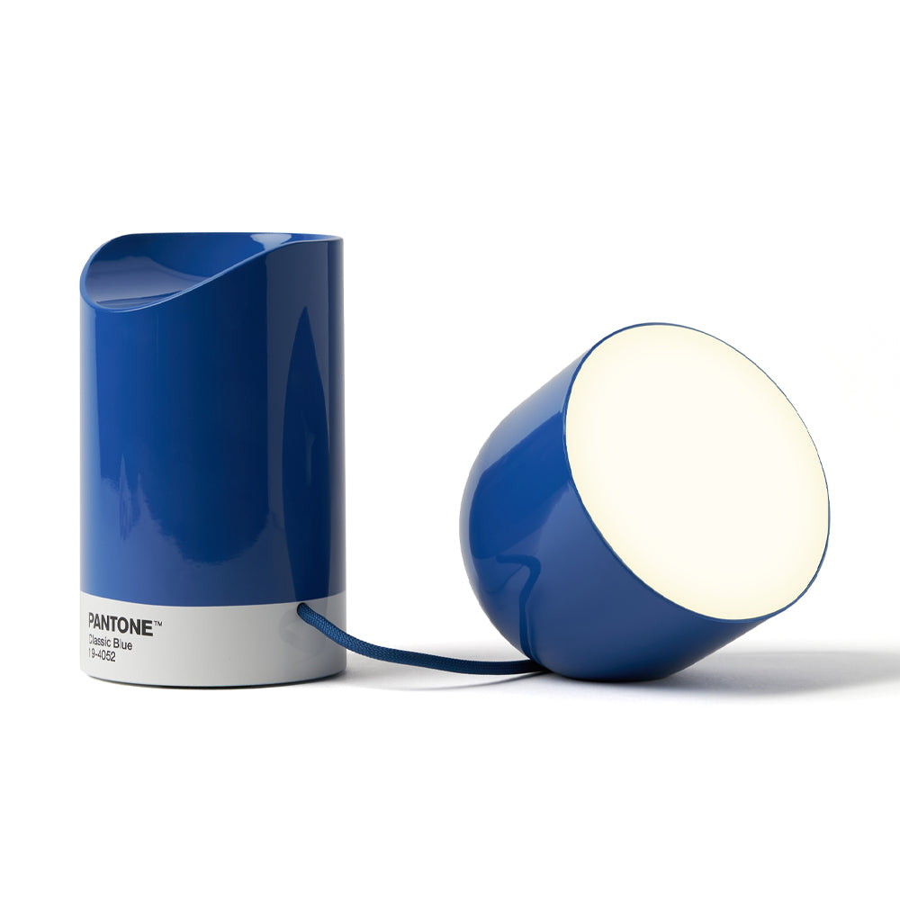 Table Lamps: Lexon Orbe Portable Led Lamp With Moving Head PANTONE - Classic Blue