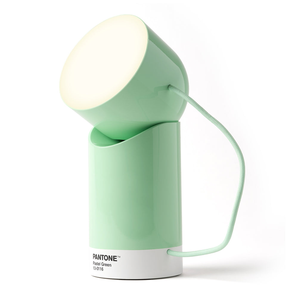 Table Lamps: Lexon Orbe Portable Led Lamp With Moving Head PANTONE - Green