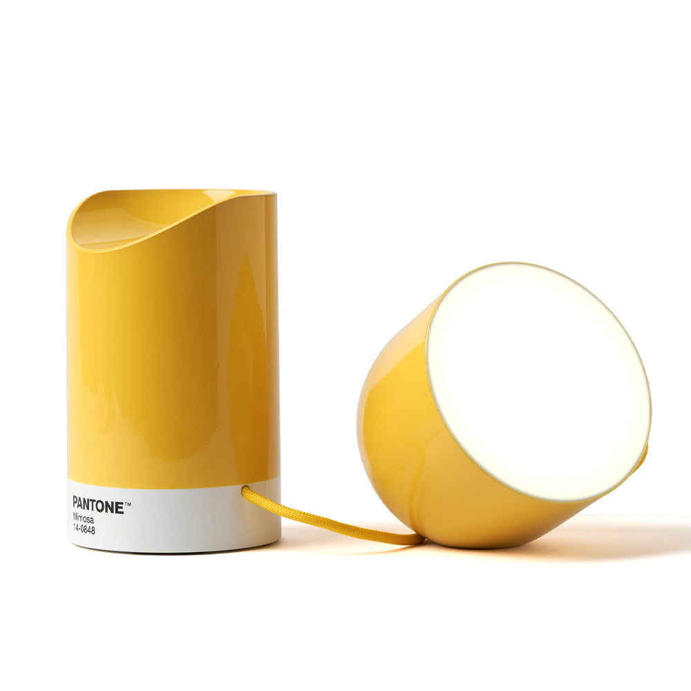 Table Lamps: Lexon Orbe Portable Led Lamp With Moving Head PANTONE - Yellow