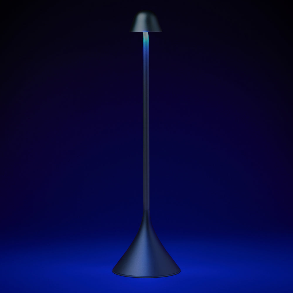 Table Lamps: Lexon Steli Bell Infinitely Pairable Table Lamp - Blue