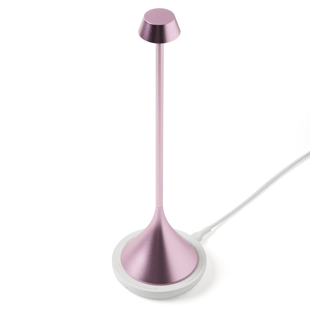 Table Lamps: Lexon Steli Bell Infinitely Pairable Table Lamp - Pink