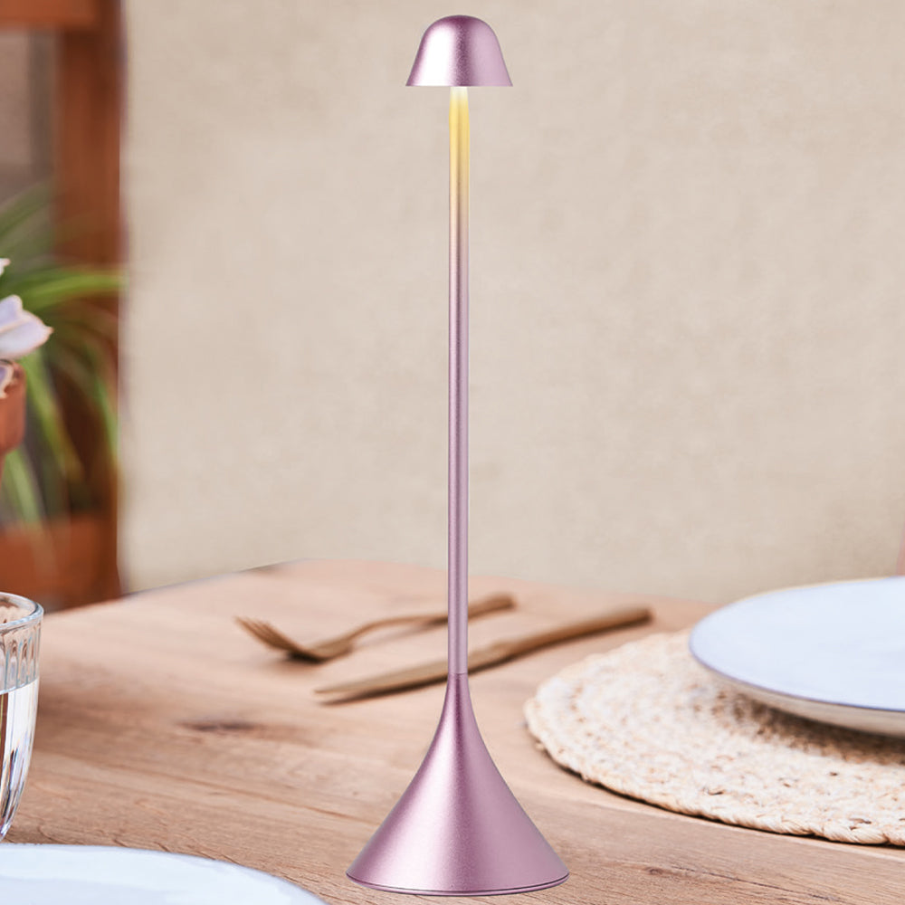 Table Lamps: Lexon Steli Bell Infinitely Pairable Table Lamp - Pink