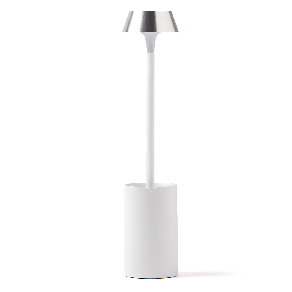 Table Lamps: Lexon Mimi Flexible LED Lamp - Alu Polished