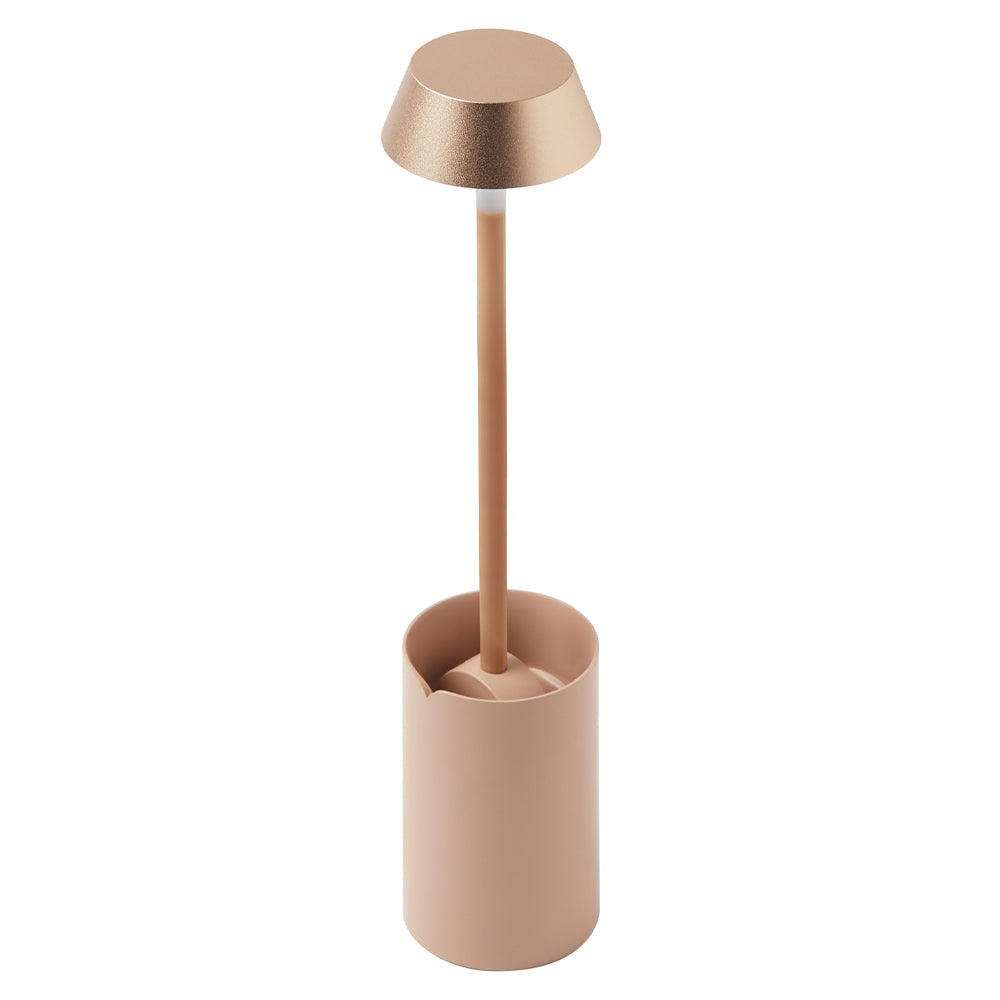 Table Lamps: Lexon Mimi Flexible LED Lamp - Gold
