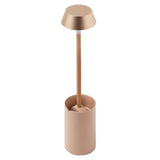 Table Lamps: Lexon Mimi Flexible LED Lamp - Gold