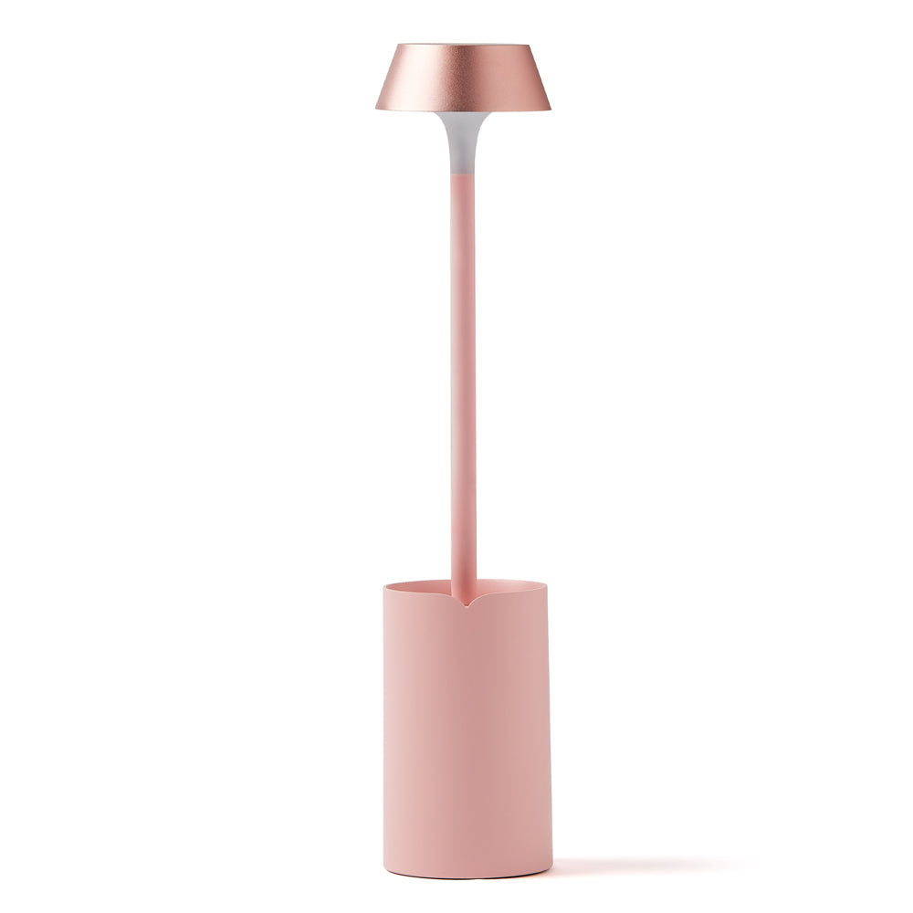 Table Lamps: Lexon Mimi Flexible LED Lamp - Pink
