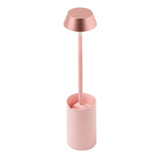 Table Lamps: Lexon Mimi Flexible LED Lamp - Pink