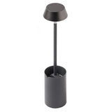 Table Lamps: Lexon Mimi Flexible LED Lamp - Gunmetal