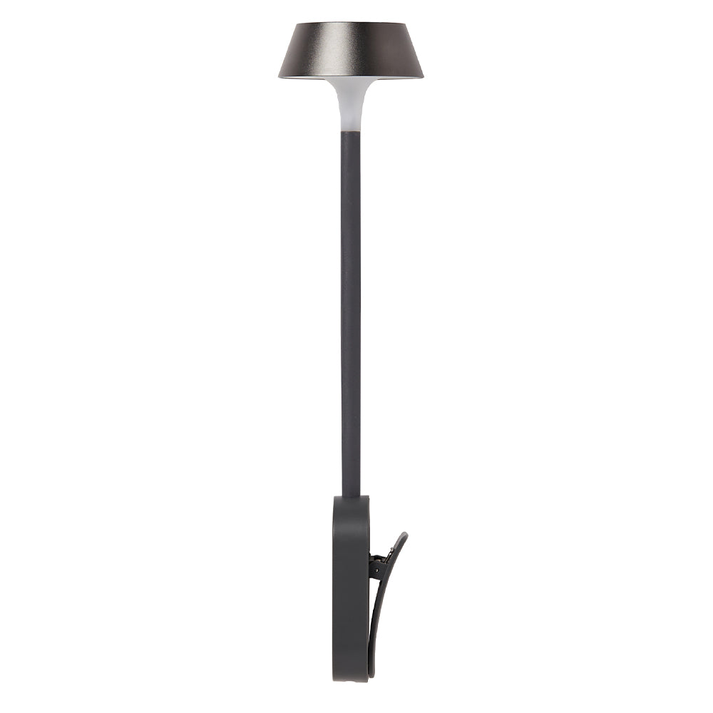 Table Lamps: Lexon Mimi Flexible LED Lamp - Gunmetal