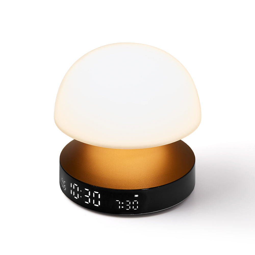 Clocks: Lexon Mina Sunrise Sunrise Alarm Clock - Bronze