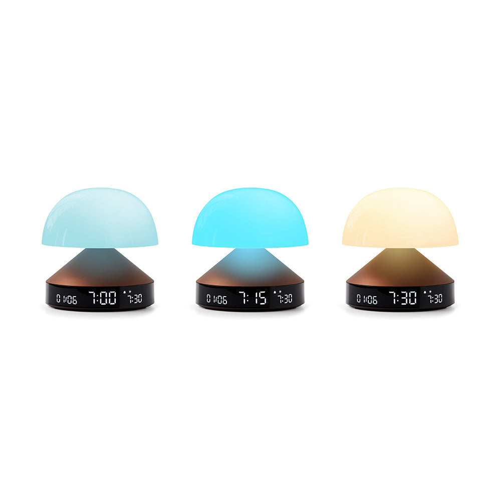 Clocks: Lexon Mina Sunrise Sunrise Alarm Clock - Bronze