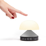 Clocks: Lexon Mina Sunrise Sunrise Alarm Clock - Alu Polish