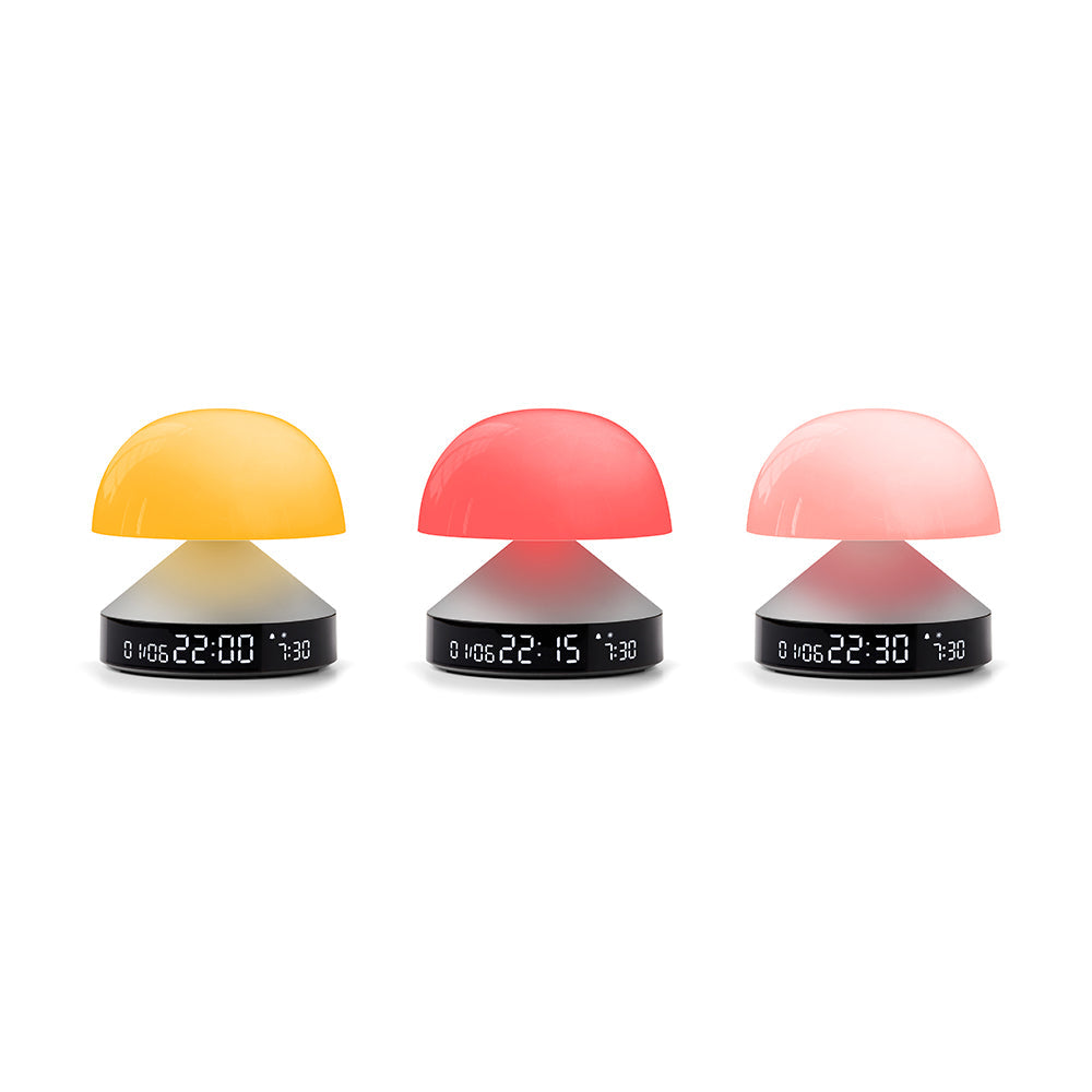 Clocks: Lexon Mina Sunrise Sunrise Alarm Clock - Alu Polish