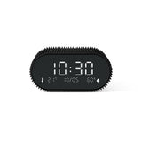 Clocks: Lexon Ray Clock Lcd Alarm Clock With Temperature / Humidity Display - Black