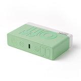 Clocks: Lexon Flip Classic Reversible Alarm Clock PANTONE - Green