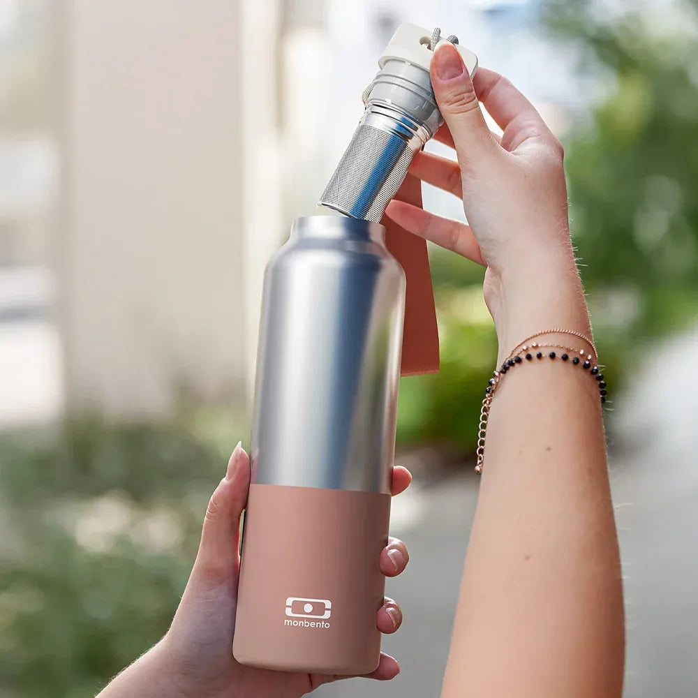 Monbento MB Steel Insulated Bottle - Rose Moka