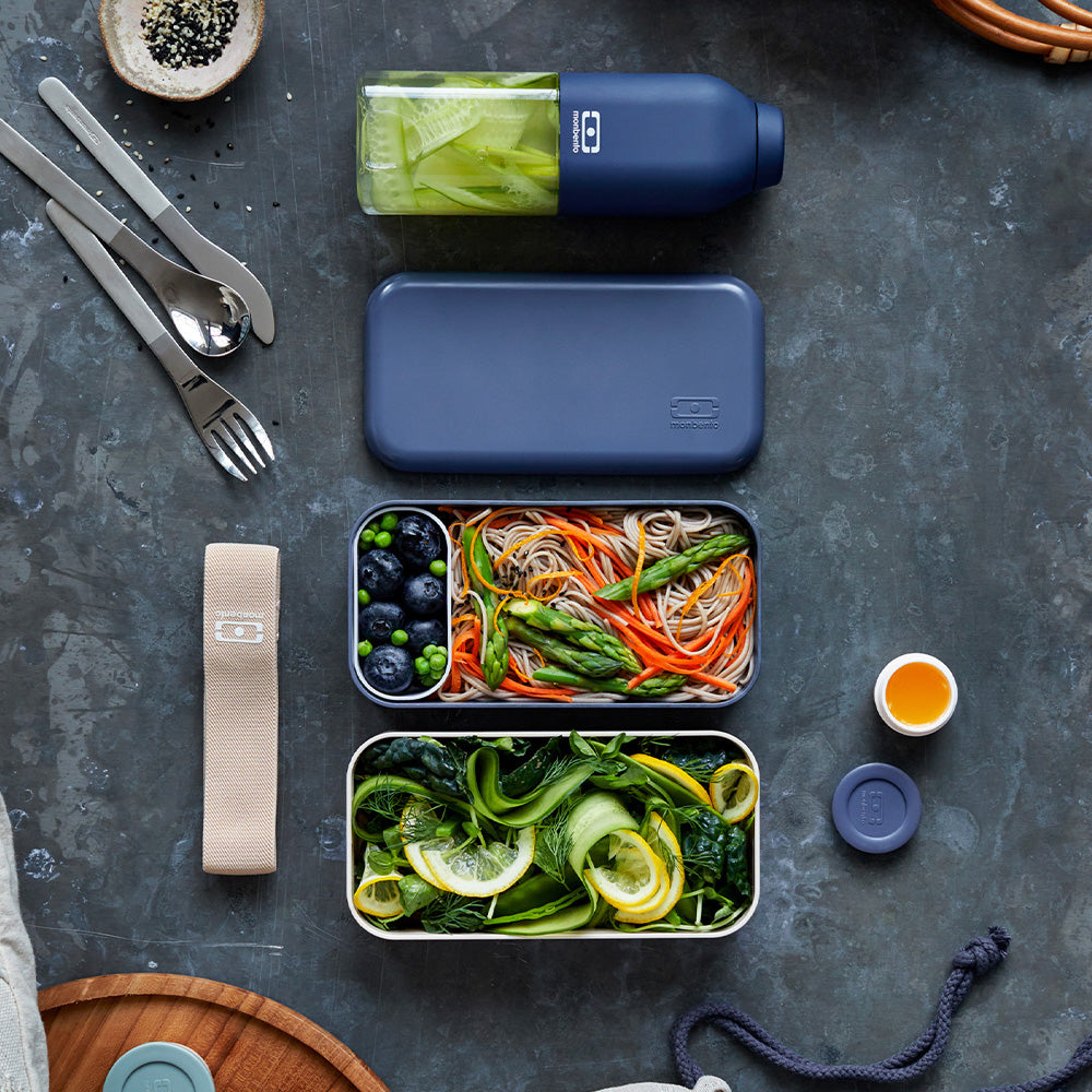 Monbento MB Original Bento Box - Blue Natural