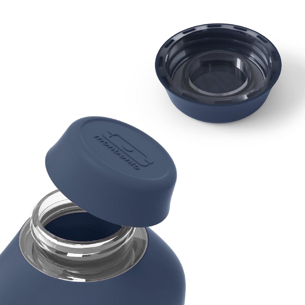 Monbento Mb Positive M Reusable Water Bottle - Blue Infinity