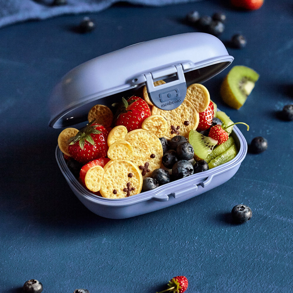 Monbento Mb Gram Kids Snack Box - Blue Infinity