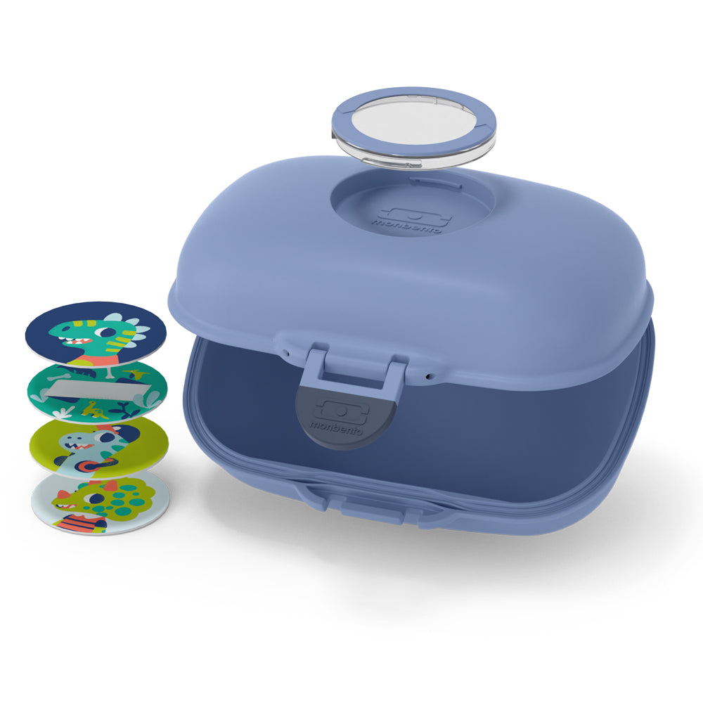 Monbento Mb Gram Kids Snack Box - Blue Infinity