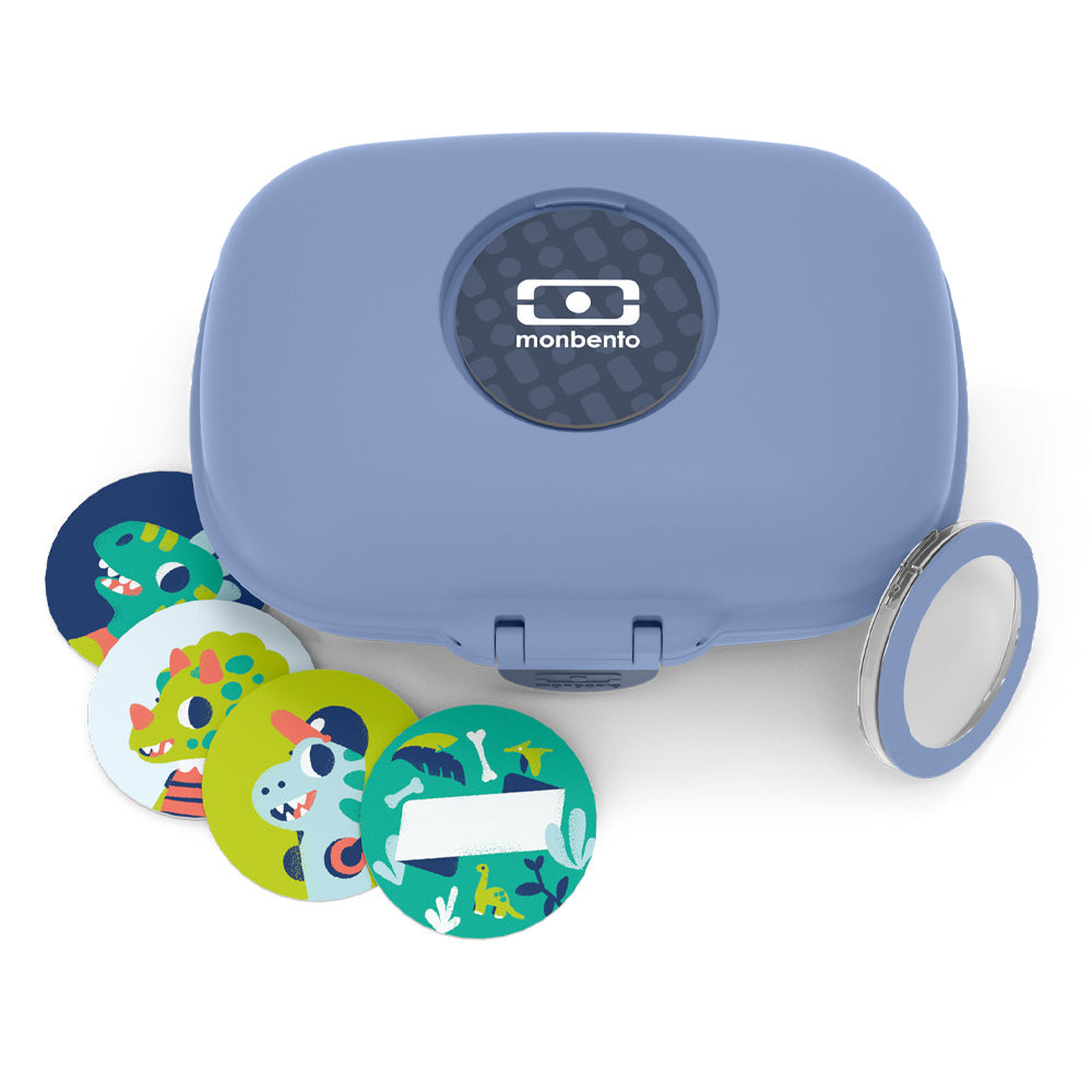 Monbento Mb Gram Kids Snack Box - Blue Infinity