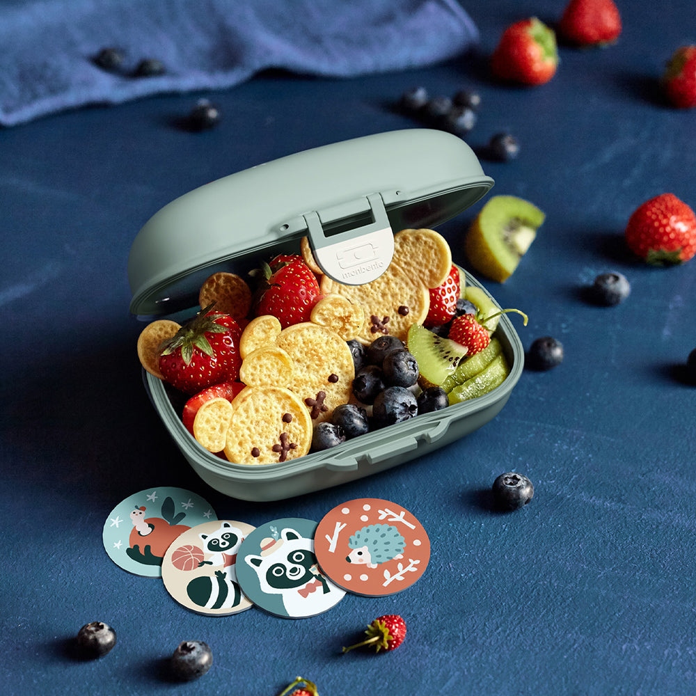 Monbento Mb Gram Kids Snack Box - Raccoon