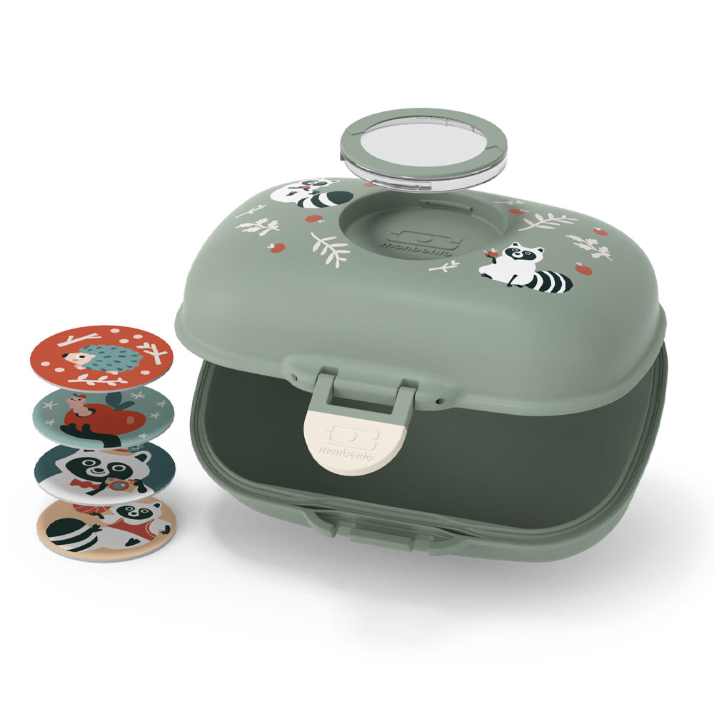 Monbento Mb Gram Kids Snack Box - Raccoon