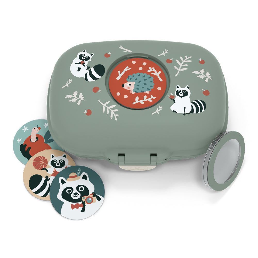 Monbento Mb Gram Kids Snack Box - Raccoon