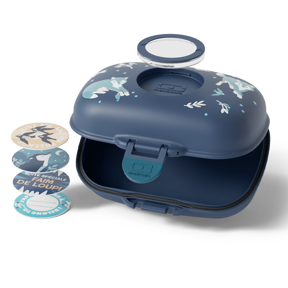 Monbento Mb Gram Kids Snack Box - Wolf