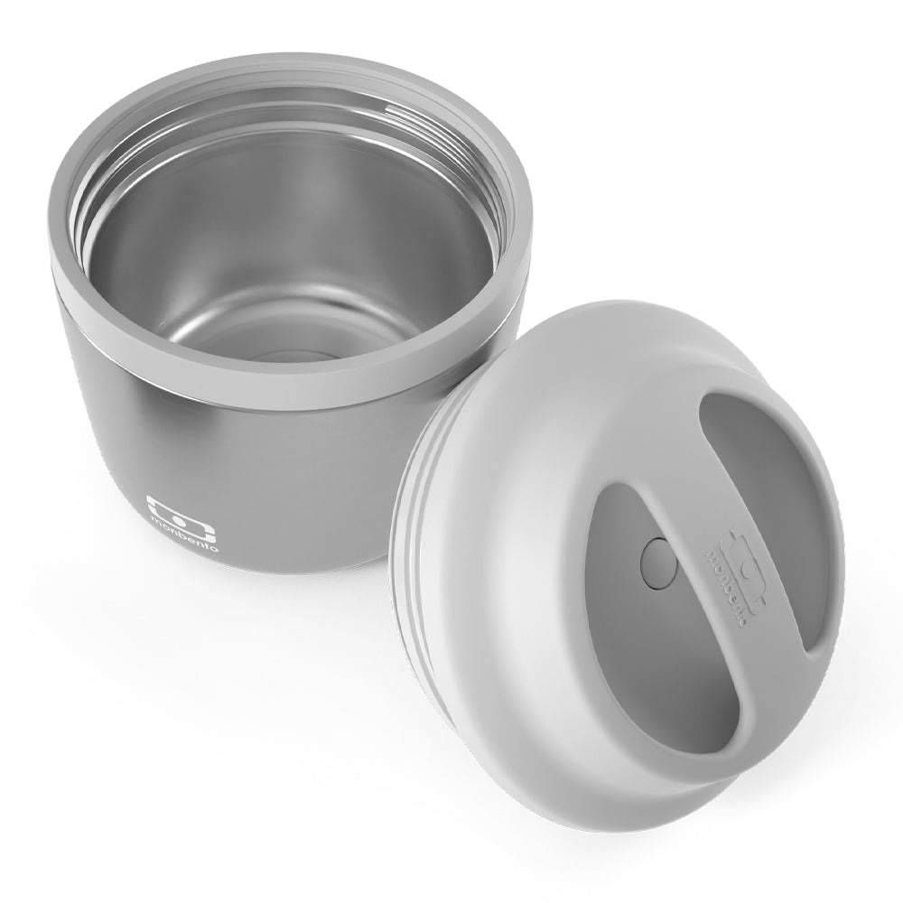 Monbento Mb Element Isolated Bento Box - Metallic Silver