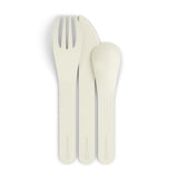 Monbento Mb Pocket Plastic Cutlery Set - Colour Natural