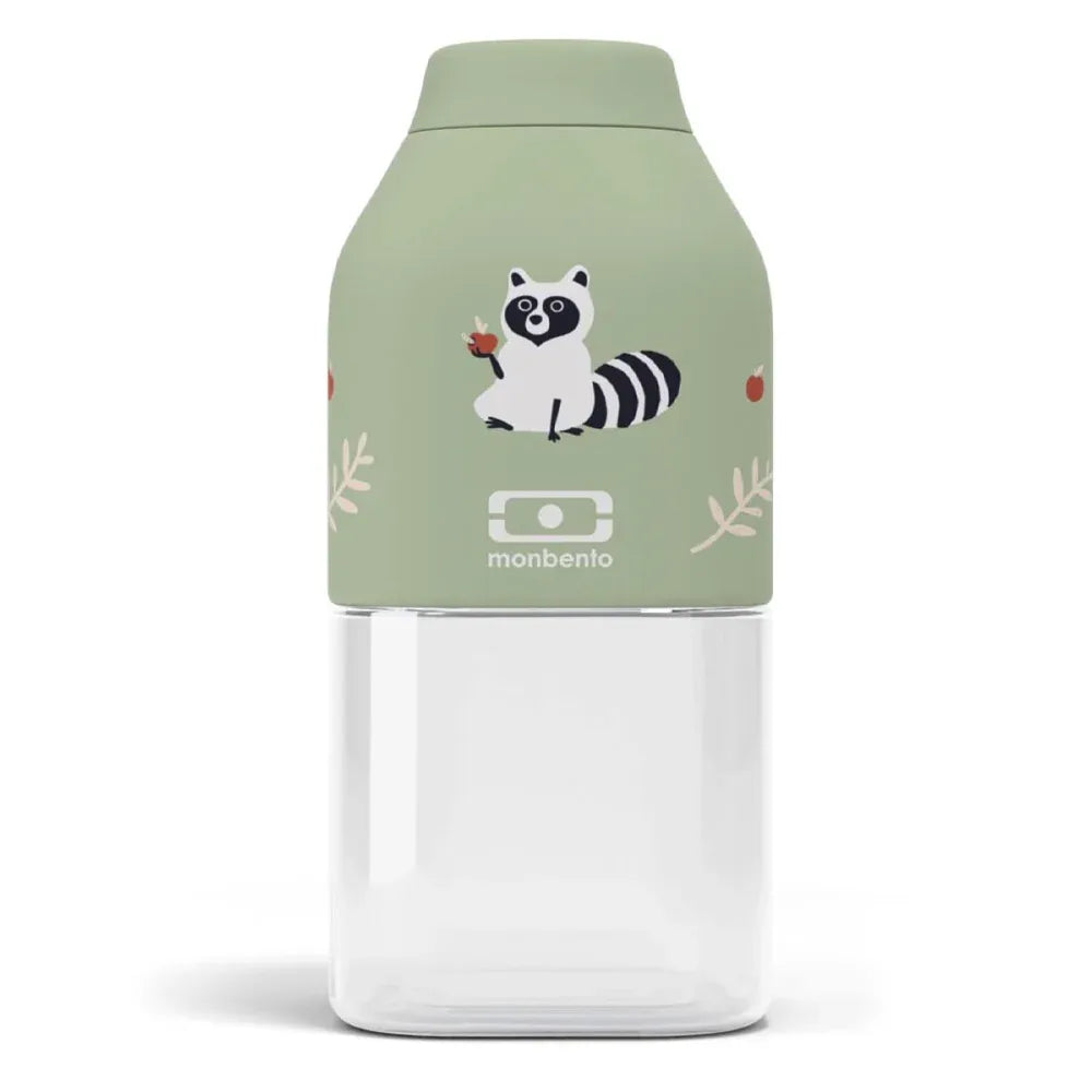 Monbento Mb Positive S Reusable Water Bottle - Raccoon
